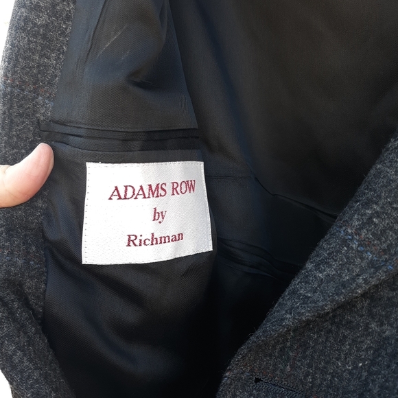 Adams Row Wool Tweed Sport Coat size 42R - Picture 7 of 9